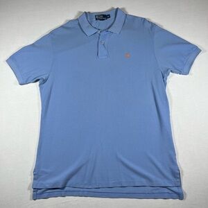 Ralph Lauren Men's Light Blue Polo Shirt